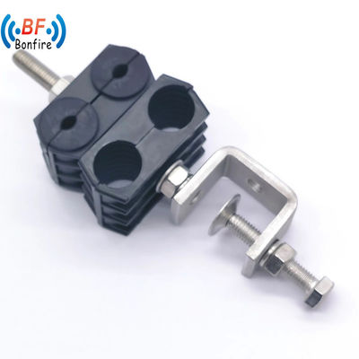 Geïsoleerde rubber 3/8 inch roestvrijstalen kabel klem voor aangepaste toepassingen