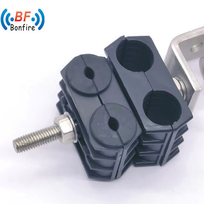 Geïsoleerde rubber 3/8 inch roestvrijstalen kabel klem voor aangepaste toepassingen