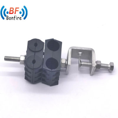 Vlekkeloos staaldraad touwclip voor bootkabelrigging Hardware Single Hole Clamp