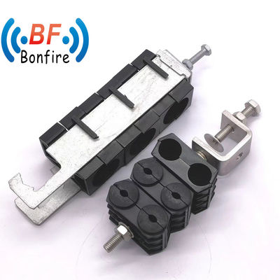 Op maat gemaakte ronde ADSS-vezeloptische J-hook-ophangklem OEM/ODM-productie