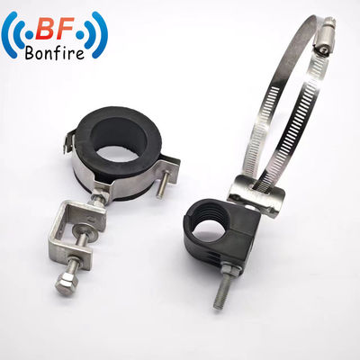 RF Twin Coaxial Superflex Smooth Cable Feeder Clamp voor telecommunicatietoepassingen