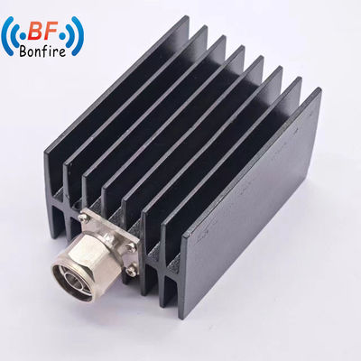 600-4000MHz GHz Lage Pimbelasting RF Terminatiebelasting 2.2-5 Man Zwart Anodiseerd Aluminium