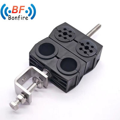 15.00cm * 6.00cm * 1.50cm Leaky Feeder Coaxial Cable Clamp voor eenvoudig kabelbeheer
