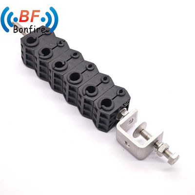 15.00cm * 6.00cm * 1.50cm Leaky Feeder Coaxial Cable Clamp voor eenvoudig kabelbeheer
