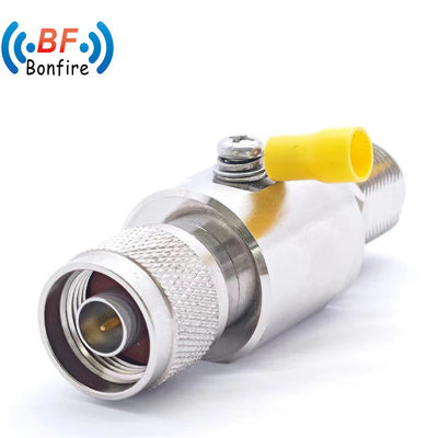 RF Coaxial Surge Protector N Vrouwelijke afsluiting naar SMA Vrouwelijke Jack Lightning Arrester Arrester N-SMA Kky Surge Arrester 90V 6000MHz