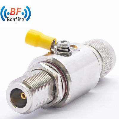 RF Coaxial Surge Protector N Vrouwelijke afsluiting naar SMA Vrouwelijke Jack Lightning Arrester Arrester N-SMA Kky Surge Arrester 90V 6000MHz