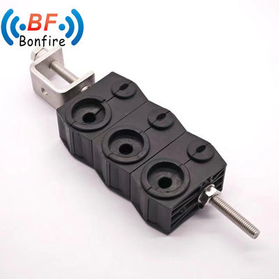 Plastic Feeder Clamp voor Heliax Kabel 1/2&quot; Ldf4-50A 3 Holes Per Holder OEM/ODM Productie