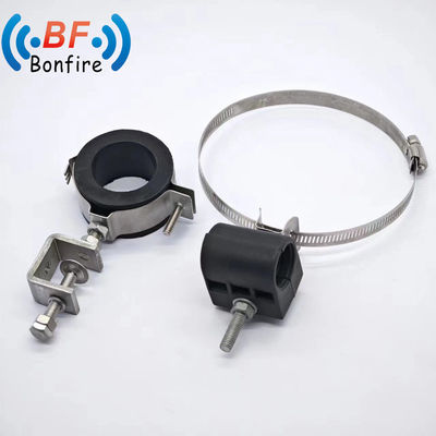 Dubbelgatclampenvoederkabelclip voor 1-5/8&quot; coaxkabel