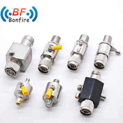 RF-kabel Lightning Arrester DC-6000MHz UHF Jack So239 Vrouwelijk naar UHF Man Pl259 Plug Coaxiale Overspanning Arrester Protector