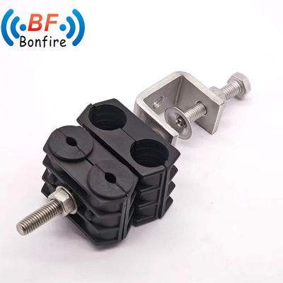0.410 kg Miniatuur Telecom Tower Ss 304 Feeder Cable Clamp voor en Duurzame prestaties