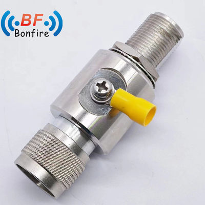 Verzekering DC-6000MHz UHF Coaxial Lightning RF Arrestor met N-M tot N-F Interface