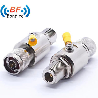 Verzekering DC-6000MHz UHF Coaxial Lightning RF Arrestor met N-M tot N-F Interface