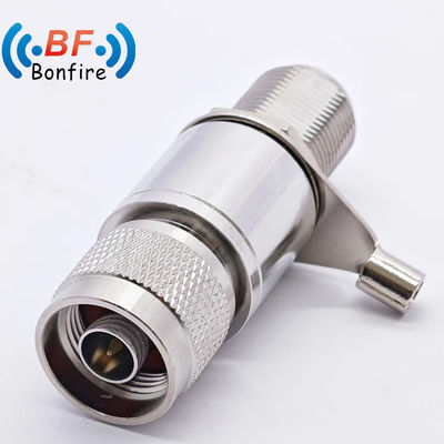 DC-6000MHz V UHF Lightning Arrester Pl259 RF Surge Protector Plug Male naar So239 Socket