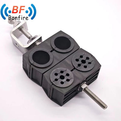 4 Ways Coaxial Cable 1/2&quot; Flex Fiber Optic Feeder Clamp 5-7mm 19-25mm Gegevenstabel hieronder