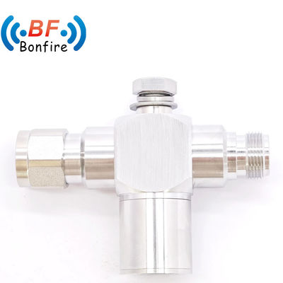 698-3800mhn Man Vrouwelijke Bliksemstopper N Plug to N Vrouwelijke Splitsing Coaxiale Bliksemspanning Beschermer 6g Gasbuis Ontladingsstopper