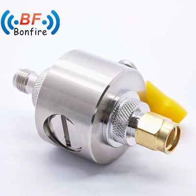 RF Lightning Arrester Dual Female F Jack to F Jack Coaxiale kabel overspanningsbeschermer 698-3800MHz Indoor/Outdoor IP65