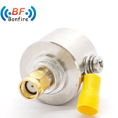 RF Lightning Arrester Dual Female F Jack to F Jack Coaxiale kabel overspanningsbeschermer 698-3800MHz Indoor/Outdoor IP65