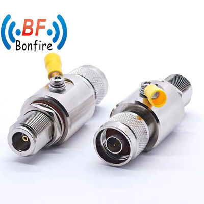 In- en buiten IP65 698-3800MHz RF Arrester Bliksembeschermer Arrester F Surge Protection Tube