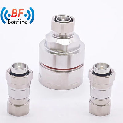 Waterdichtheid IP 67 DC-6GHz 500W 7/16 DIN Man 7/8 Flexible Cable RF Fixed Connector