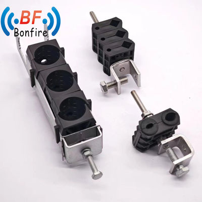 6 Way Flexline Fiber Optic Dual Feeder Clamp voor 4,0-7,0 mm kabel Proefbestelling aanvaard