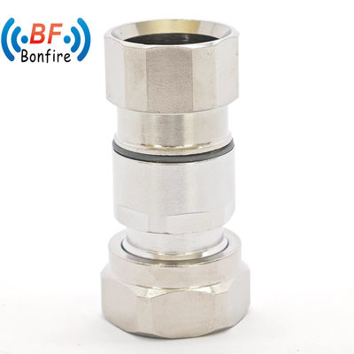 1/2 Gewone kabel coaxial connector kabel assemblage voor duurzaamheid Meer dan 500 cycli