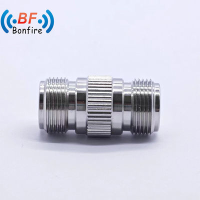 DC-4GHz Low Loss RF Connector Telecom Deel 4.3-10 Vrouw naar N Vrouw -155dbc 0.040kg