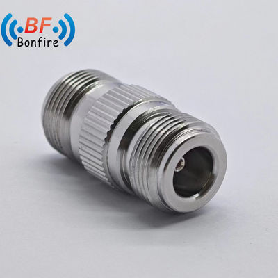 DC-4GHz Low Loss RF Connector Telecom Deel 4.3-10 Vrouw naar N Vrouw -155dbc 0.040kg