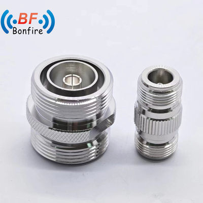 DC-4GHz Low Loss RF Connector Telecom Deel 4.3-10 Vrouw naar N Vrouw -155dbc 0.040kg