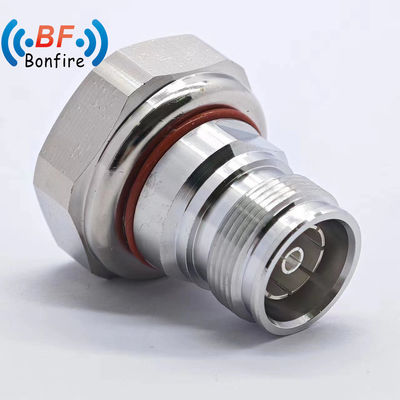 Low Pim 4.3-10 Man tot 7/16 DIN Vrouwelijke RF-adapterconnector met waterdichtheid IP 67