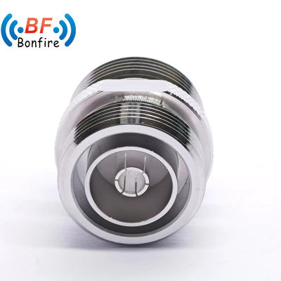 Low Vswr RF Coaxial Cable Connector Adapter met DIN Male naar DIN Male Straight Type -155dbc DC-4GHz