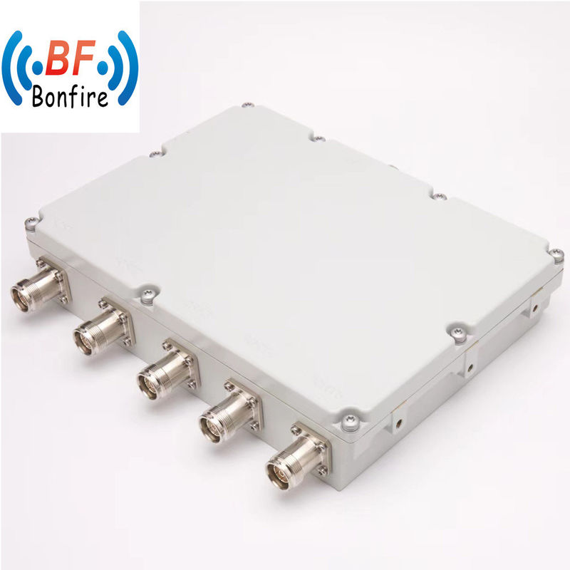 698-2700MHz 4.3-10-F DIN-F Penta-Band Low Pim RF Combiner voor de totale projectlevering