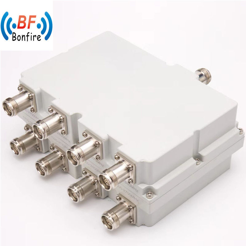 Quad-Band Low Pim RF Combiner 1710-2700MHz met 4.3-10-F DIN-F Connector Package