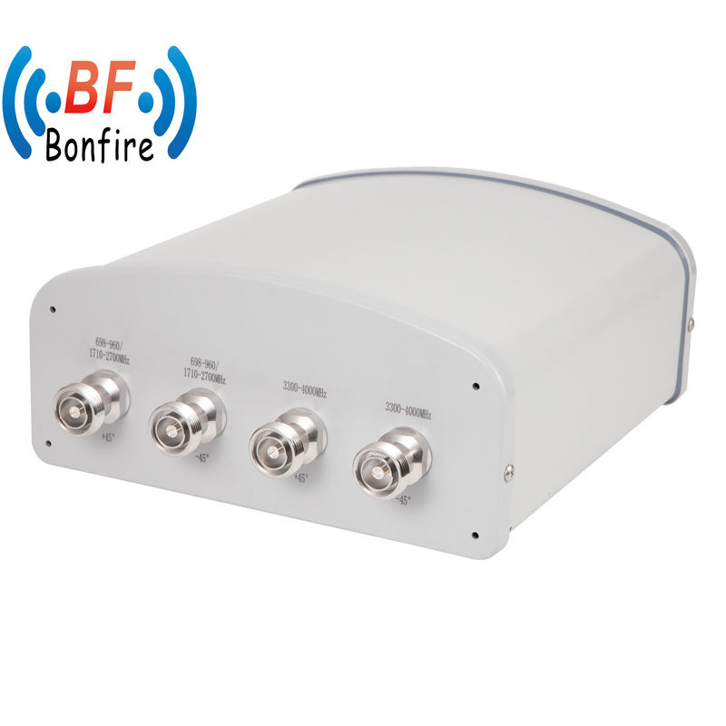 698-4000MHz 4 Port Panel Antenne 4X7/16 DIN-F voor buitenrichtingssignaalversterking