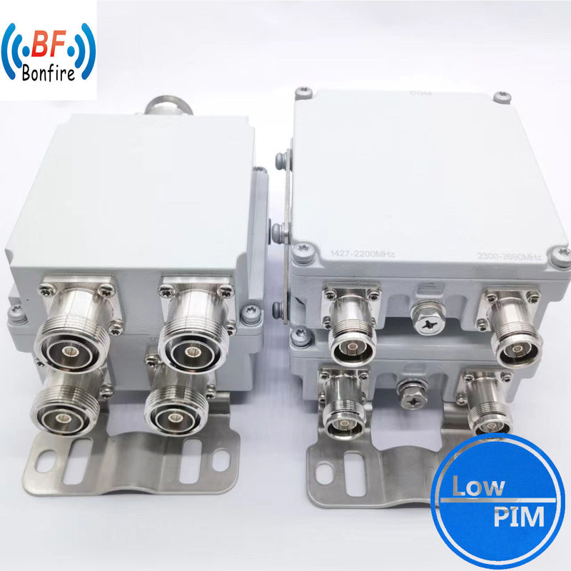 Dubbele eenheid Duplexer Diplexer 1710-2690MHz RF Signal Module 4.3-10 Vrouwelijk voor Radio Reapter