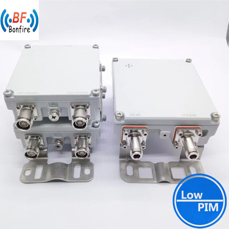 Double Unit Combiner 1710-1880/1920-2690MHz RF Diplexer/Duplexer 7/16DIN Vrouwelijk Type