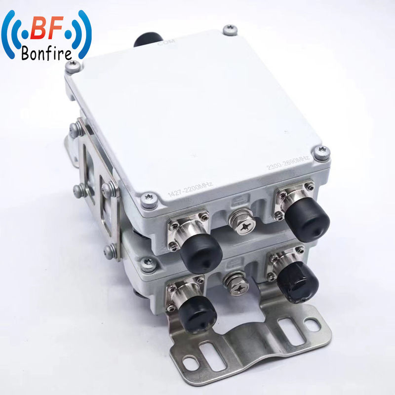 Quadplexer 1710-2170MHz 2300-2690MHz RF Quad-Band Combiner Multiplexer 7/16DIN Vrouwelijk Type