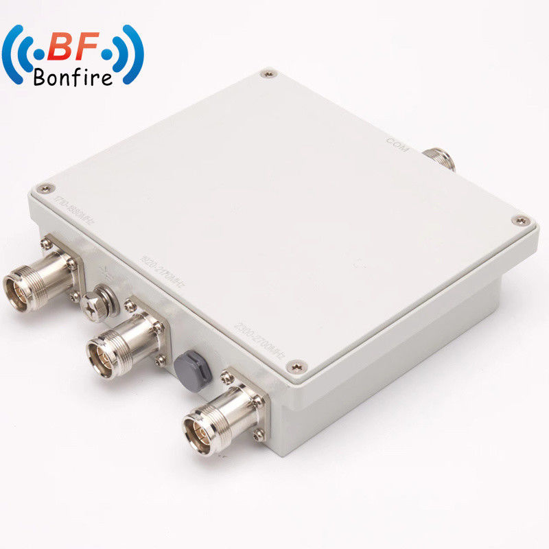 1710-2170MHz 2300-2690MHz RF VHF Dual Band Combiner N Vrouwelijk Type voor openbare veiligheid