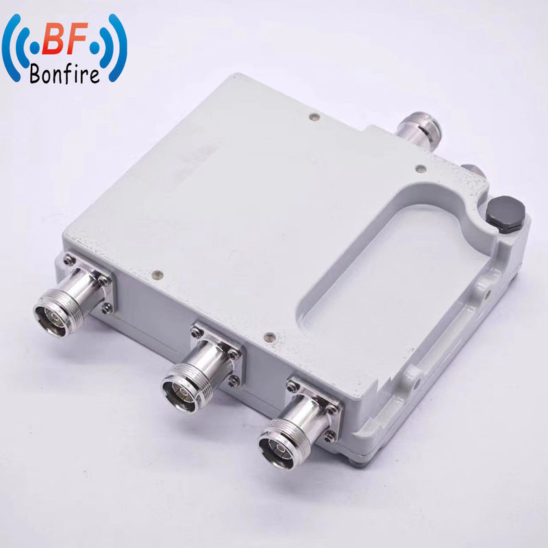 1710-2170MHz 2300-2690MHz VHF UHF Band RF Duplexer Diplexer met SMB Female Interface
