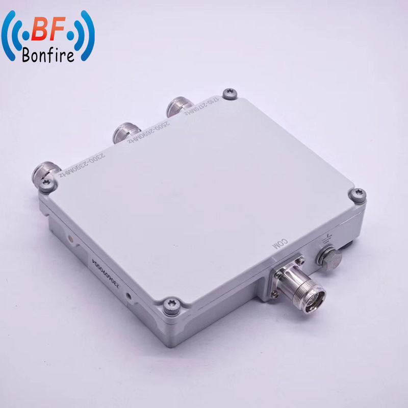 4.3-10 F Interface 1710-1880/1920-2170/2300-2700MHz breedband RF combinator voor DAS