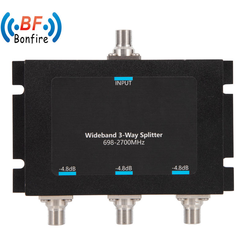 3 Way RF breedband micro strip splitter voor binnencommunicatie GFQ-WD0727-X1101