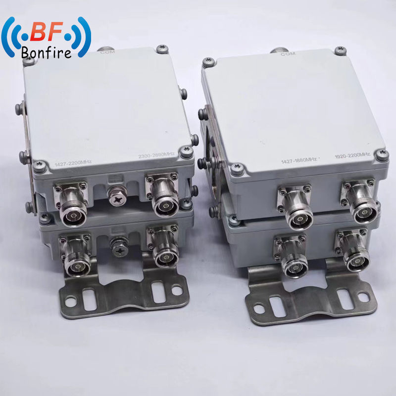 Diplexer RF Triplexer Combiner 200W Low Pim 4.3-10 Vrouwelijk pakket Brutogewicht 1.500kg