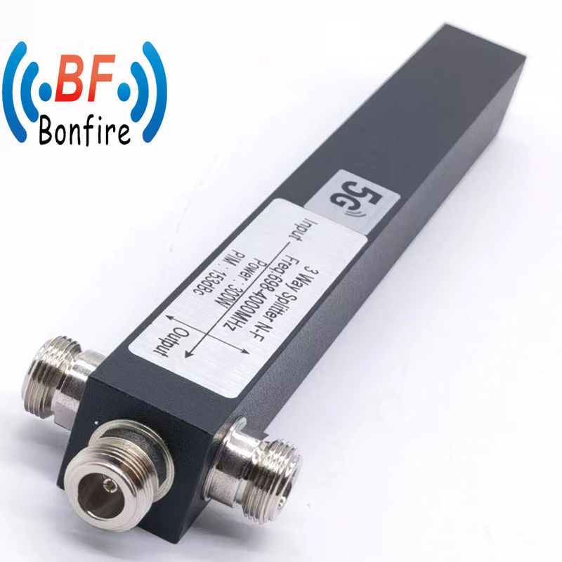 3 Way 617-4000MHz Low Pim 4.3-10 Vrouwelijke holte krachtsplitter voor OEM/ODM-productie