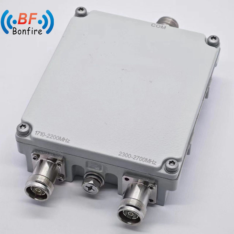 Low Pim Quadplexer Combiner Triplexer RF Diplexer IP65 200W Quadband voor binnen/buiten