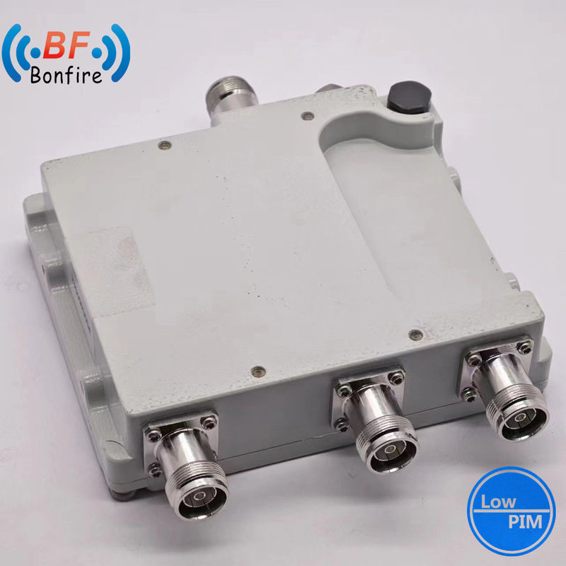 2300-2400 2500-2700MHz Low Pim -150dbc Triplexer RF Diplexer Twin Diplexer RF Dual Band Combiner met 4.3-10-F Connector