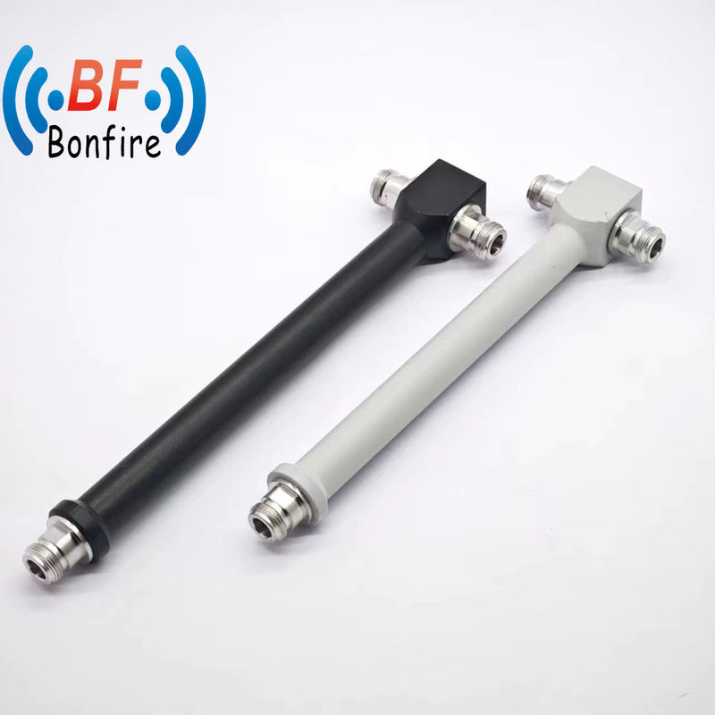 Compact 2400-6000MHz 2-weg cavity power splitter met N-F/4.3-10-F/DIN-F interface