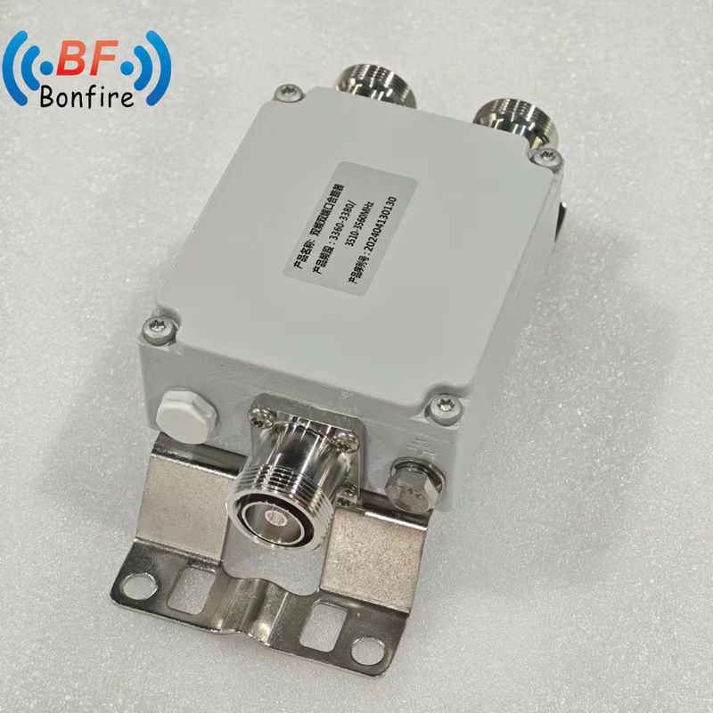 4.3-10f DIN-F N-F RF Combiner -155dbc voor Ibs/Das Algemene Projectlevering Capaciteit