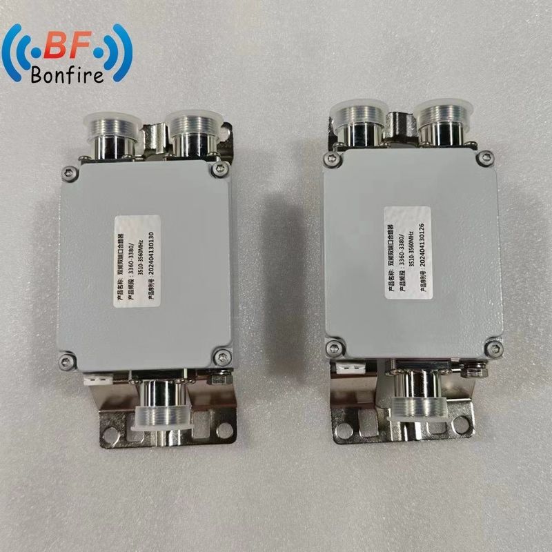 100W RF vaste attenuator RF combinator 2300-2400 2500-2700MHz 40dB N type Dual Band Combiner