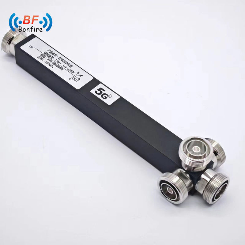 GFQ-XXXXXX 5000-6000MHz breedband 4-weg RF-vermogenverdeler N Vrouwelijk type interface DIN-F