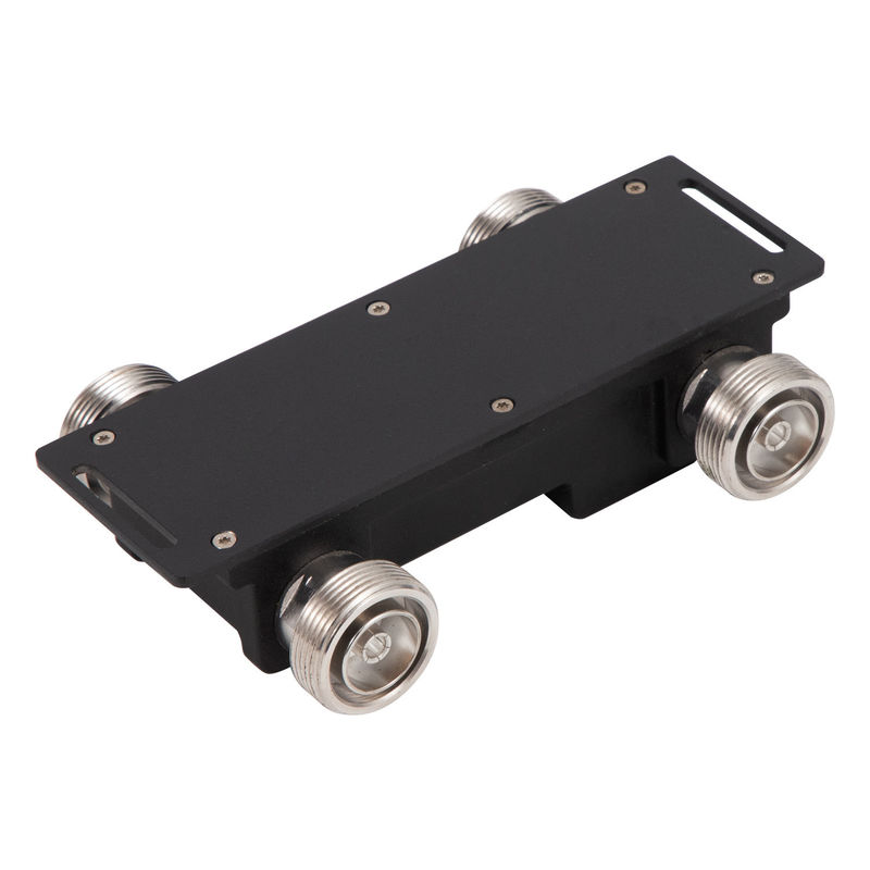 Hybride koppeling 2 in 2 uit 698-4000MHz DIN-F voor combinatie van signaal in breed frequentiebereik