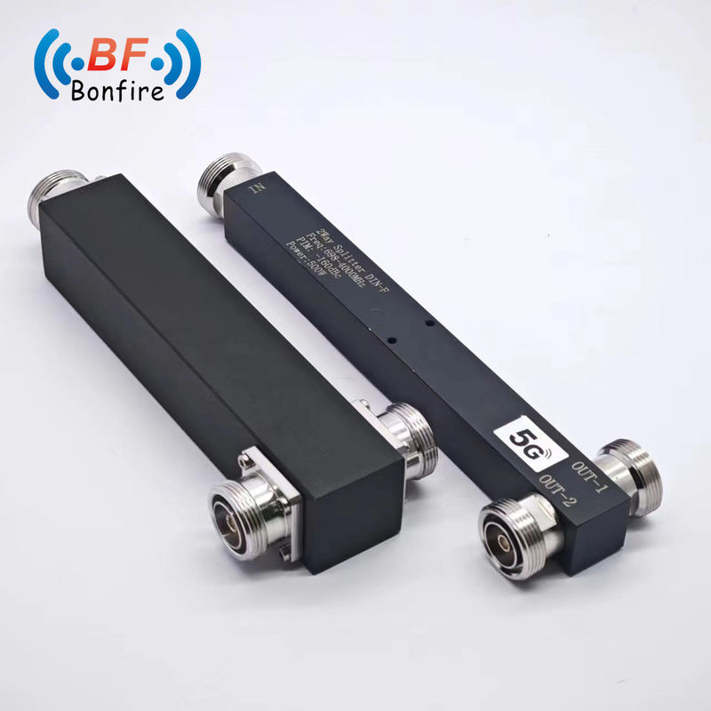 50W 2 Way Power Splitter N Vrouwelijk voor noodsysteem UHF 617-4000MHz Lage frequentie